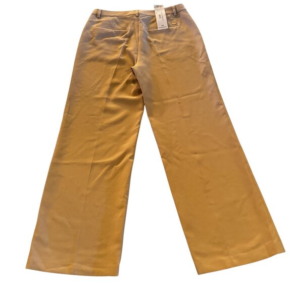 NWT Scotch & Soda Edie Tailored Wide Leg Pants in Yellow Size 30 - Picture 16 of 16